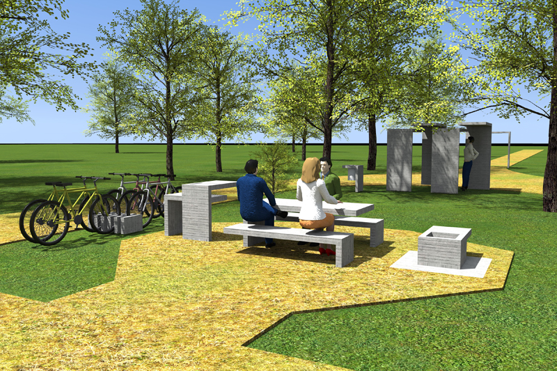 Piknik parkot tervez Vácon a Rotary